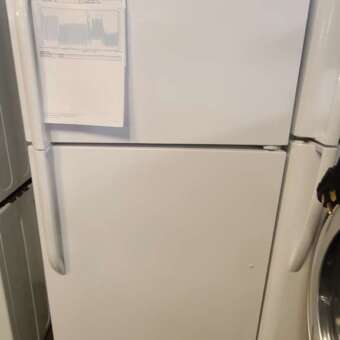 16 cu ft White Frigidaire Top Mount Freezer Refrigerator