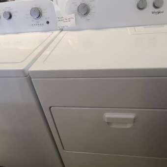 Whirlpool Top Load Washer/Electric Dryer Set