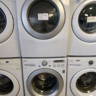 LG Front Load Washer/Electric Dryer Set
