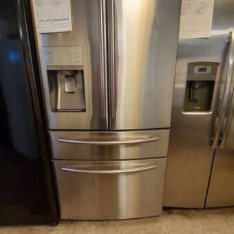 28 cu ft Stainless Steel Samsung French Door 4Door Refrigerator W/ Flex Zone