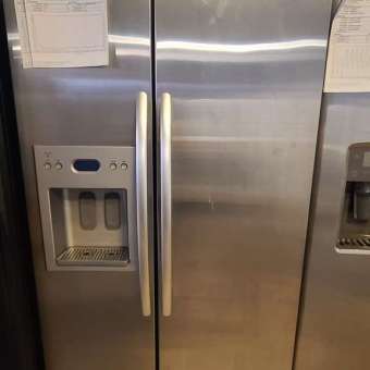 25 cu ft Stainless Steel Kitchenaid Side-by-side Refrigerator