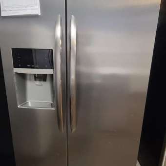 23 cu ft Stainless Steel Frigidaire Gallery Side-by-side Refrigerator