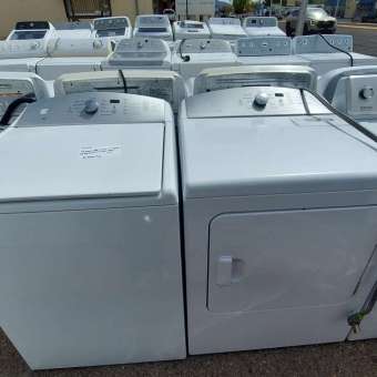 Kenmore 600 Series Top Load Washer Without an Agitator/Electric Dryer Set