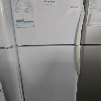 18 cu ft White Frigidaire Gallery Top Mount Freezer Refrigerator