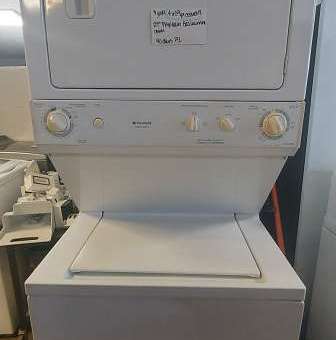 27" Frigidaire Gas Laundry Center Heavy Duty