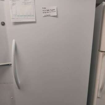 20 Cu Ft White Frigidaire Upright Frost Free Freezer