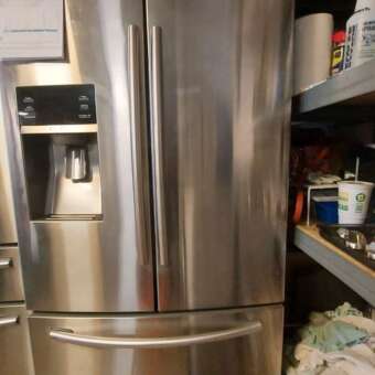 28 Cu Ft Stainless Steel Samsung French Door Refrigerator