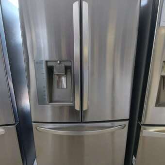 24 Cu Ft Stainless Steel LG French Door Refrigerator-- Counter Depth--
